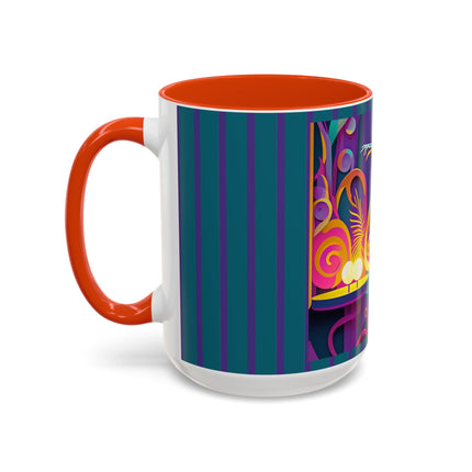 Dance of the Skeleton Ballerinas Colorful Mugs (11oz, 15oz)