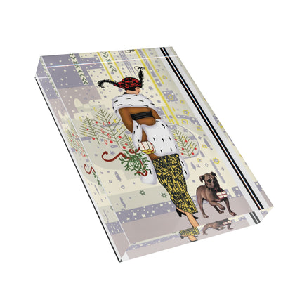 Wrapped in Elegance Acrylic Art Block