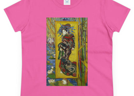 Courtesan (after Eisen) by Vincent van Gogh Women's Midweight Cotton Tee