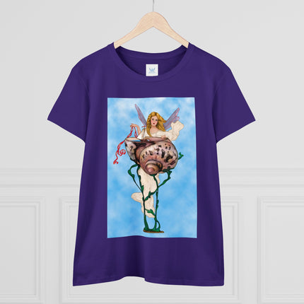 Enchanting Serenity Women's Midweight Cotton Tee
