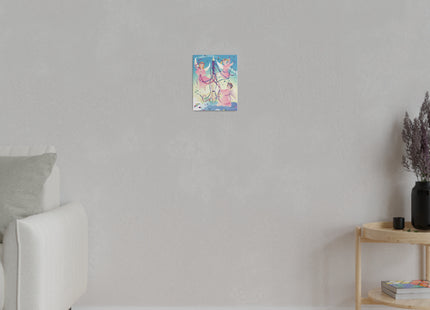 Angelic Revelry Matte Canvas, Stretched, 0.75"