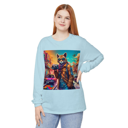 Neon Photographer Long Sleeve T-Shirt