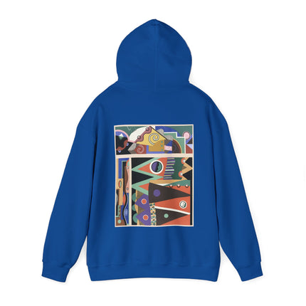 Collection decors et couleurs Pl.03 by Georges Valmier Heavy Blend™ Hooded Sweatshirt