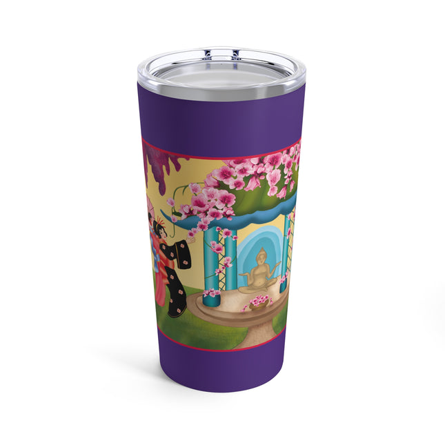 A Dance of Colors and Serenity by Carlo Chiostri Tumbler 20oz