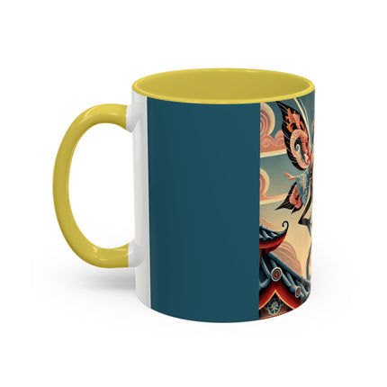 Dragon Fairy of the Temple Colorful Mugs (11oz, 15oz)