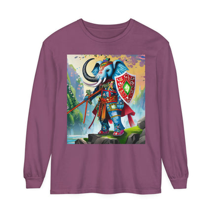 Cyberpunk Elephant Long Sleeve T-Shirt