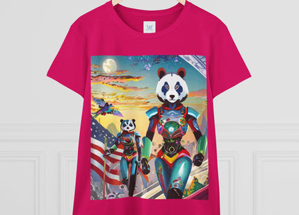 Cyber Punk Robots Cotton Tee