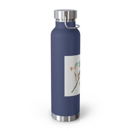 Orange-Headed Ground Thrush by Shaikh Zain al–Din Copper Vacuum Insulated Bottle, 22oz