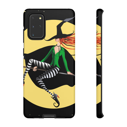 A Witch’s Moonlit Flight Phone Cases
