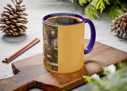 Madonna and Child by Carlo Crivelli Colorful Mugs (11oz, 15oz)
