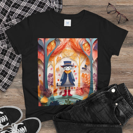 Cat in Boots Cotton Tee