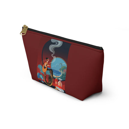 Golden Day Serenade Cosmetic Bag – Elegant Harmony & Sunlit Grace