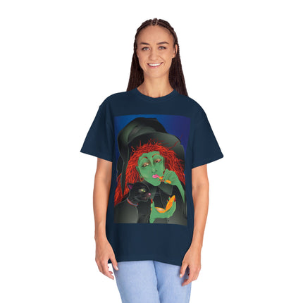 Mirror, Mirror A Witch's Touch Unisex Garment-Dyed T-shirt