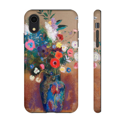 Bouquet of Flowers by Odilon Redon Phone Cases