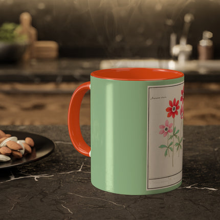 Anemoon, Anemone by Anselmus Boëtius de Boodt Colorful Mugs, 11oz