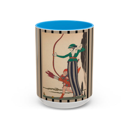 L'Arc Rouge by George Barbier Colorful Mugs (11oz, 15oz)