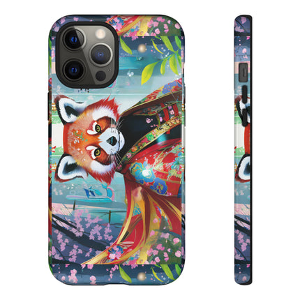 Cybernetic Red Panda Phone Cases