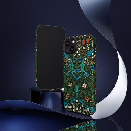 Tulip by William Morris Phone Cases