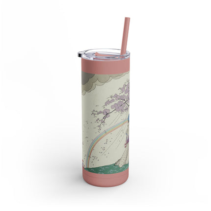 L’Arc-en-Ciel by George Barbier Skinny Matte Tumbler, 20oz