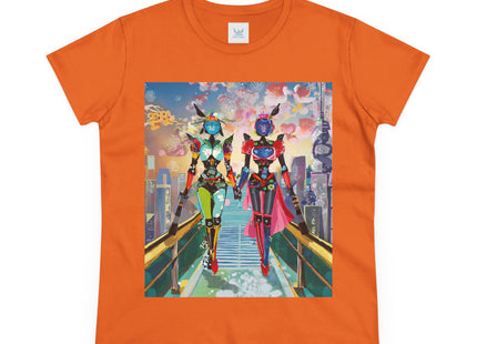 Cyber Punk Robot Models Cotton Tee