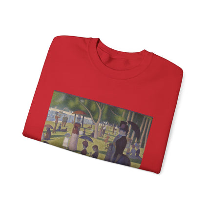 A Sunday on La Grande Jatte by Georges Seurat Heavy Blend™ Crewneck Sweatshirt
