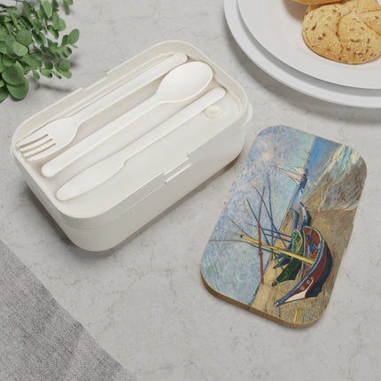 Mediterranean Boats At Saintes-Maries Bento Lunch Box
