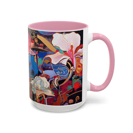 Ethereal Irises Colorful Mugs (11oz, 15oz)