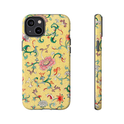 Flower Illustration by Owen Jones Phone Cases