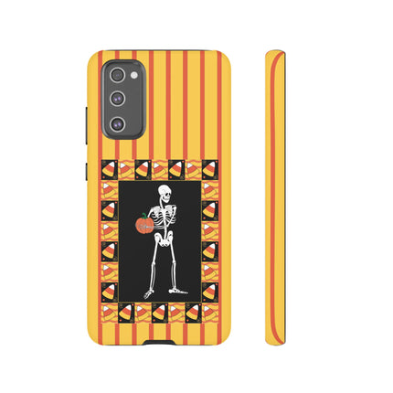 Candy Corn Skeleton Phone Cases