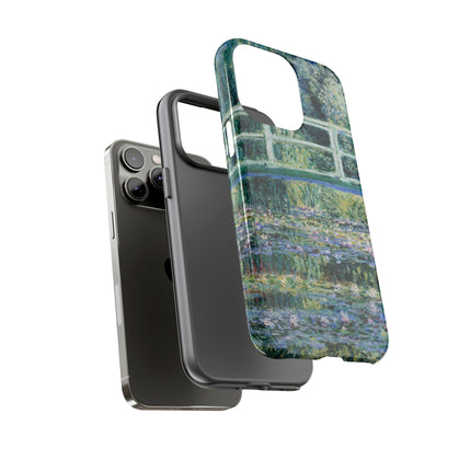 Water Lilies and Japanese Bridge by Claude Monet Phone Cases