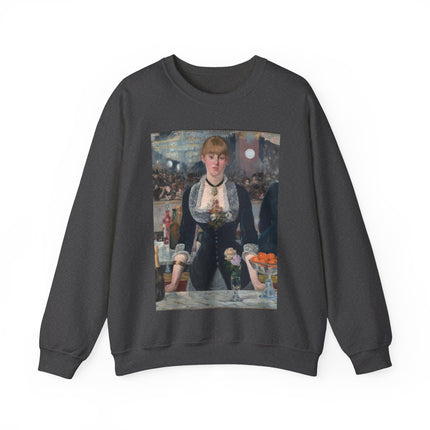 A Bar at the Folies-Bergère by Edouard Manet Heavy Blend™ Crewneck Sweatshirt