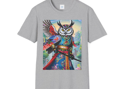 Cyberpunk Samurai Owl Softstyle T-Shirt