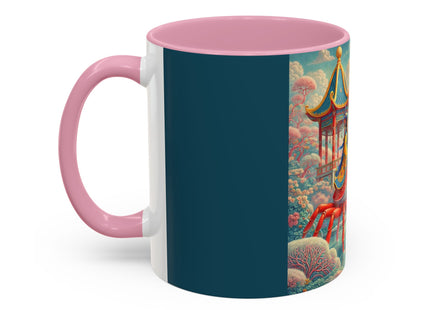 The Celestial Crab Navigator Colorful Mugs (11oz, 15oz)