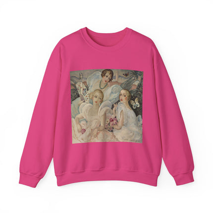 Les Femmes Fatales by Gerda Wegener Heavy Blend™ Crewneck Sweatshirt