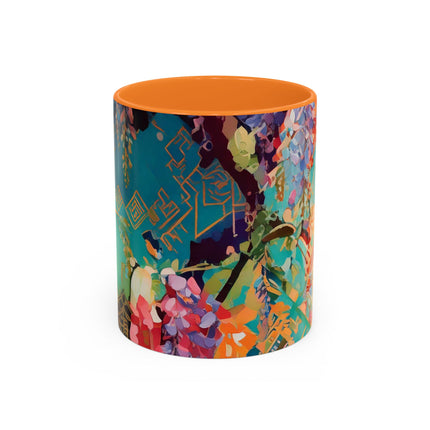 Golden Wisteria Symphony Colorful Mugs (11oz, 15oz)