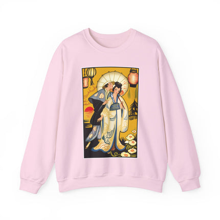 Golden Embrace Heavy Blend™ Crewneck Sweatshirt