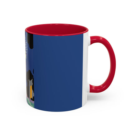 Butterfly Enchantress Colorful Mugs – Ethereal Art Deco Magic & Transformation