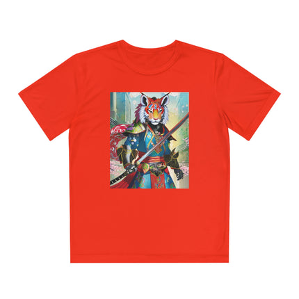 Cyberpunk Samurai Youth Competitor Tee