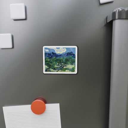 Olive Trees by Vincent Van Gogh Die-Cut Magnets (5 Sizes)