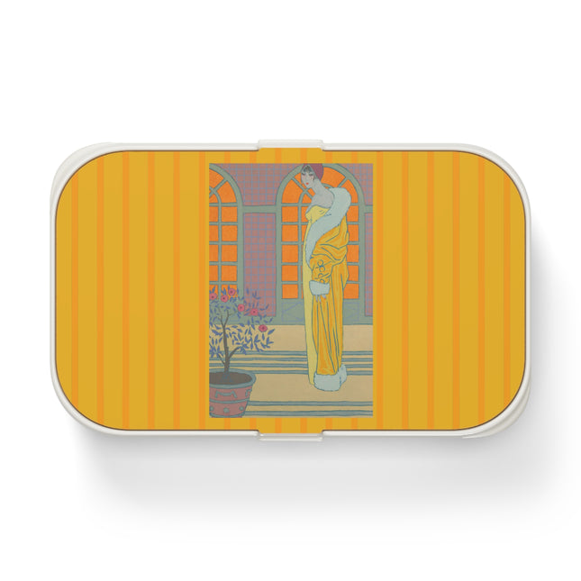 Sur Les Marches Du Jardin by Georges LePape Bento Lunch Box