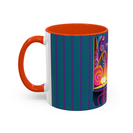 Dance of the Skeleton Ballerinas Colorful Mugs (11oz, 15oz)