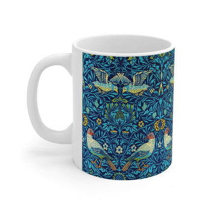 Bird by William Morris Ceramic Mug 11oz