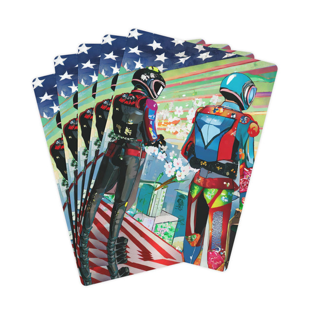NSA Cyber Punk Computer Hacking Team Playing Cards