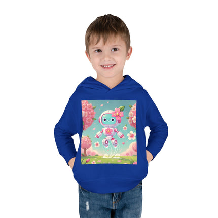 Sakura Sentinel Toddler Pullover Fleece Hoodie