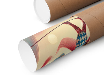 The Lantern Walker Matte Vertical Posters