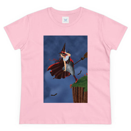 The Enchanted Witch Women's Midweight Cotton Tee