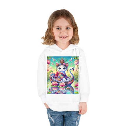 Geisha Kitten’s River Voyage Toddler Pullover Fleece Hoodie