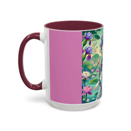 Fairy of the Koi Pond Colorful Mugs (11oz, 15oz)
