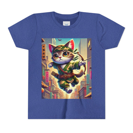 Archer Cat Youth Short Sleeve Tee