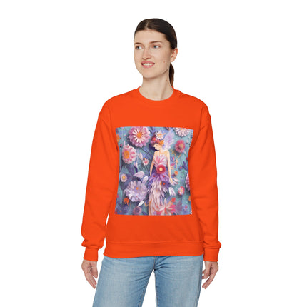 Aster Fairy Unisex Heavy Blend™ Crewneck Sweatshirt